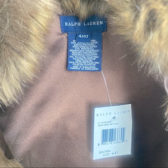 Ralph Lauren Faux Fur Vest - Picture 3 of 3